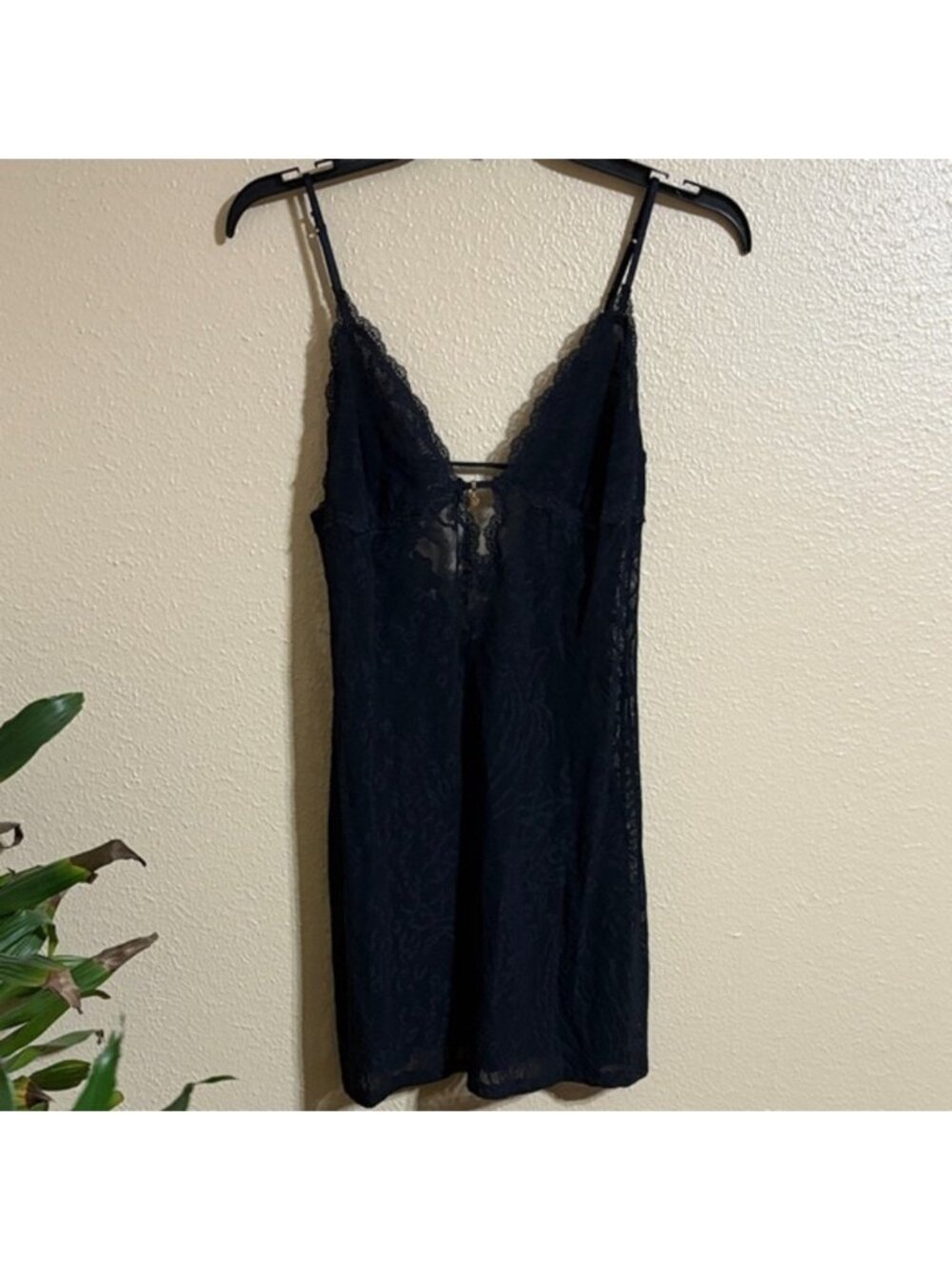 Black Lace Chemise